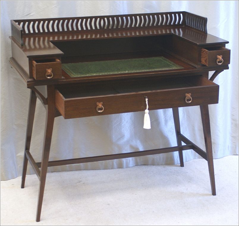 4035 Ladies Arts & Crafts Writing Desk by Goodyers (7)